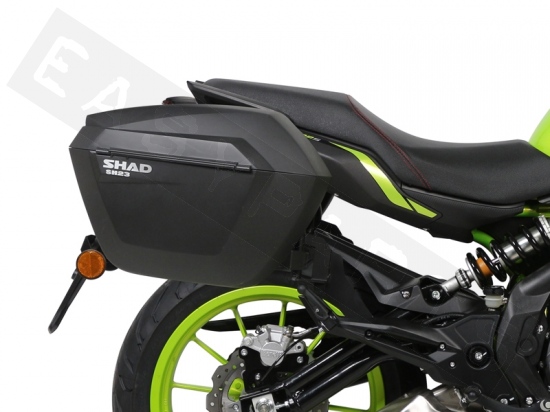Side cases kit 23L BENELLI BN 302 2015-2020 black (By Shad)